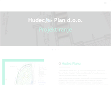 Tablet Screenshot of hudecplan.hr